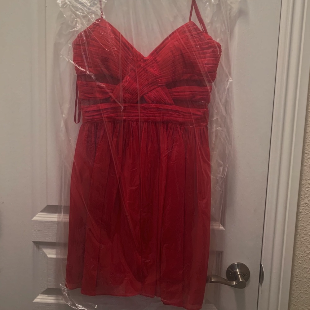 Hailey Logan Red Mini Dress